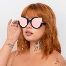 Load image into Gallery viewer, Chloe - Black - Rose Gold