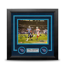 Load image into Gallery viewer, Chris Johnson Sideline Run Tennessee Titans Autographed 8" x 10" Framed Football Photo