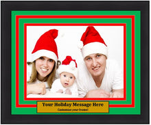Load image into Gallery viewer, Dynasty Customized Holiday Photo Picture Frame Kit (Horizontal)
