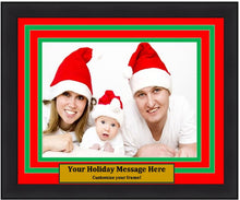 Load image into Gallery viewer, Dynasty Customized Holiday Photo Picture Frame Kit (Horizontal)