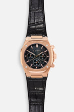 Load image into Gallery viewer, Rose Gold/Black Luxury Watch- 40MM