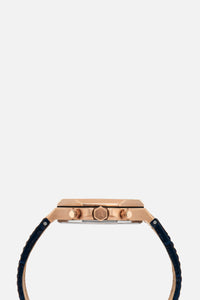 Rose Gold/Black Luxury Watch- 40MM