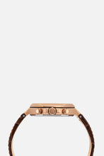 Load image into Gallery viewer, Chronograph 001: Rose/Brown