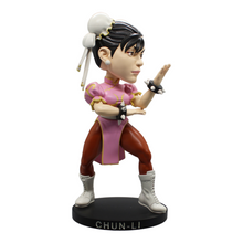 Load image into Gallery viewer, Capcom Street Fighter Chun-Li Bobblehead (Pink version)