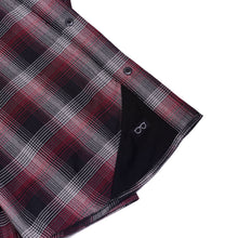 Load image into Gallery viewer, Riveter Men’s Maroon, Black, and White Flannel