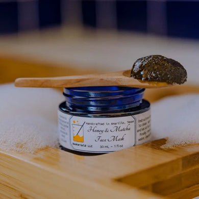 Honey and Matcha Face Mask