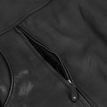 Load image into Gallery viewer, ShadowRider - Men's Leather Motorcycle Jacket