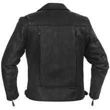 Load image into Gallery viewer, ShadowRider - Men's Leather Motorcycle Jacket