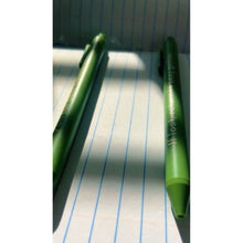 Load image into Gallery viewer, Click The Pen If You're Sexy Pen 🌹 | Gel Click Pen in Olive Green
