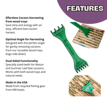 Load image into Gallery viewer, Cocoon Harvesting Comb