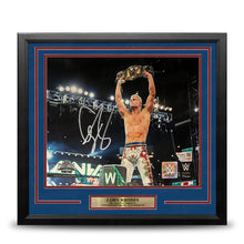 Load image into Gallery viewer, Cody Rhodes WrestleMania XL Championship Celebration Autographed 16x20 Framed WWE Wrestling Photo