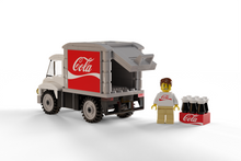 Load image into Gallery viewer, Cola Soda Delivery Truck with Minifig