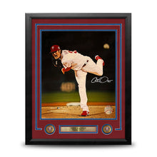 Load image into Gallery viewer, Cole Hamels 2008 World Series Philadelphia Phillies Autographed 16" x 20" Framed Baseball Photo