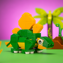 Load image into Gallery viewer, Stegosaurus - Custom Dinosaur Set made using LEGO parts