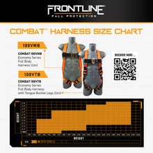 Load image into Gallery viewer, Frontline K100-61S Combat Compliance Kit - Harness, 6' Single Leg Lanyard and Drawstring Bag