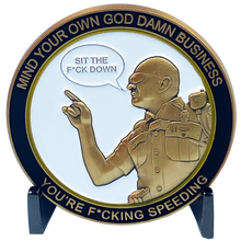 Load image into Gallery viewer, CL6-15 CSP Version 1 Challenge Coin inspired by Connecticut State Police CT Trooper Matthew Spina