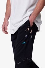 Load image into Gallery viewer, Contrast Bootcut Sweatpants - Black