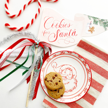 Load image into Gallery viewer, Cookies for Santa Party Pennant