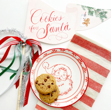 Load image into Gallery viewer, Cookies for Santa Party Pennant