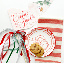 Load image into Gallery viewer, Cookies for Santa Party Pennant