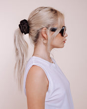 Load image into Gallery viewer, The Hendrix: Black - Scrunchie