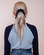 Load image into Gallery viewer, Foxey Lady: Blue - Scrunchie Tie