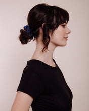 Load image into Gallery viewer, Foxey Lady: Blue - Scrunchie