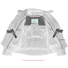 Load image into Gallery viewer, Men's Premium Vented Motorcycle Jacket – Side Laces