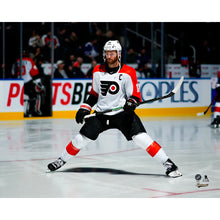 Load image into Gallery viewer, Sean Couturier Skating as Captain Philadelphia Flyers 8" x 10" Hockey Photo