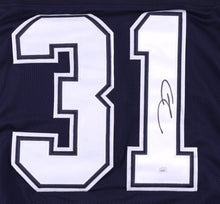 Load image into Gallery viewer, Trevon Diggs Dallas Cowboys Autographed Navy Blue Rookie Football Jersey
