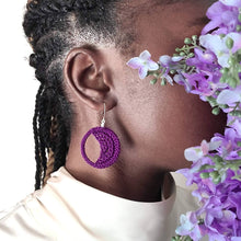Load image into Gallery viewer, Crescent Moon Celestial Earrings