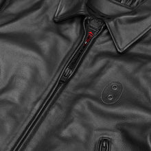 Load image into Gallery viewer, Iron Warrior Men’s Leather Motorcycle Jacket