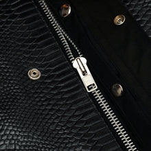 Load image into Gallery viewer, Leather Fang Lowcut Men's Leather Vest