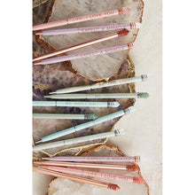 Load image into Gallery viewer, Life I Love You Crystal Pen in Blush Finish