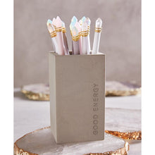 Load image into Gallery viewer, Life I Love You Crystal Pen in Blush Finish