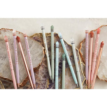 Load image into Gallery viewer, Be Inspired Crystal Pen in Green Finish