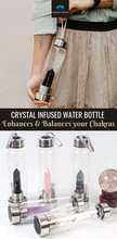 Load image into Gallery viewer, Crystal Infused Water Bottle