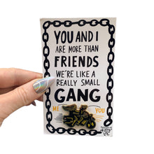 Load image into Gallery viewer, Cute Enamel Pins on Gift Cards - 40+ Options!