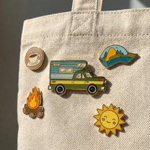 Load image into Gallery viewer, Cute Enamel Pins on Gift Cards - 40+ Options!