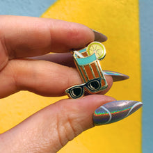Load image into Gallery viewer, Cute Enamel Pins on Gift Cards - 40+ Options!