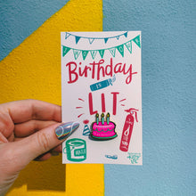 Load image into Gallery viewer, Cute Enamel Pins on Gift Cards - 40+ Options!