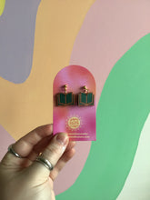Load image into Gallery viewer, Single Open Book Earrings