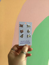 Load image into Gallery viewer, Tiny Stainless Steel Earring Bundle