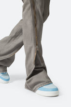 Load image into Gallery viewer, D519 Zipper Flare Denim - Grey