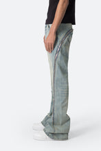 Load image into Gallery viewer, D519 Zipper Flare Denim - Vintage Blue