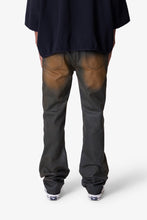 Load image into Gallery viewer, D732 Rust Wash Denim - Black/Brown