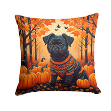 Load image into Gallery viewer, Affenpinscher Fall Fabric Decorative Pillow
