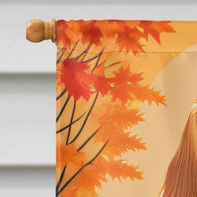 Load image into Gallery viewer, Afghan Hound Fall House Flag