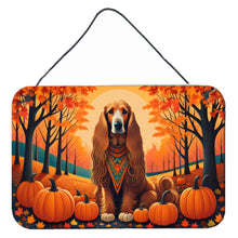 Load image into Gallery viewer, Afghan Hound Fall Wall or Door Hanging Prints