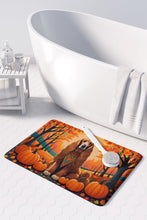 Load image into Gallery viewer, Afghan Hound Fall Memory Foam Kitchen Mat
